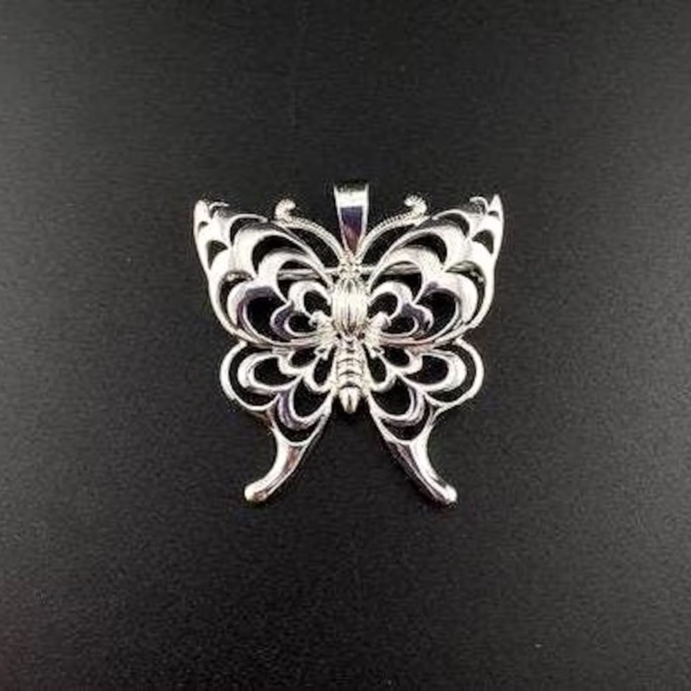 Vintage Sterling Butterfly Broach/Pendant